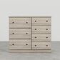 Lemoore Essential 48" 7-Drawer Chest in Swedish Grey Elm, , large