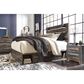 Ashley Drystan Queen Storage Bed with 2 Drawers in Brown Rustic, , large