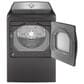 GE Profile 5 Cu. Ft. Top Load Impeller Washer and 7.4 Cu. Ft. Gas Dryer Laundry Pair in Diamond Gray, , large