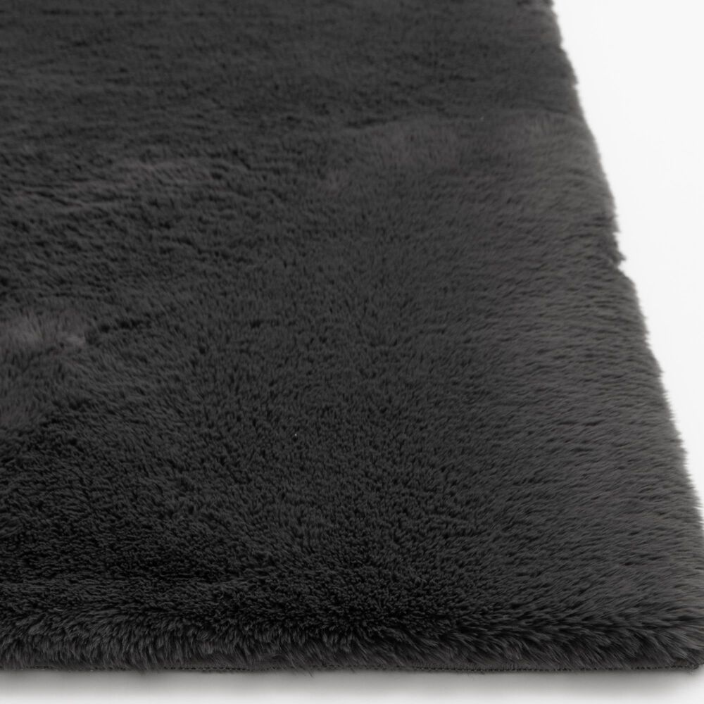 Central Oriental Belgian Black 7'6" x 9'6" Area Rug, , large