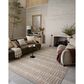 Amber Lewis x Loloi Bexley Taupe and Natural 9" x 13" Area Rug, , large