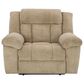 Ashley Tip-Off Power Recliner with Adjustable Headrest in Wheat, , large