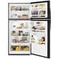 Whirlpool 28" Wide 14 Cu. Ft. Top Freezer Refrigerator in Black, , large