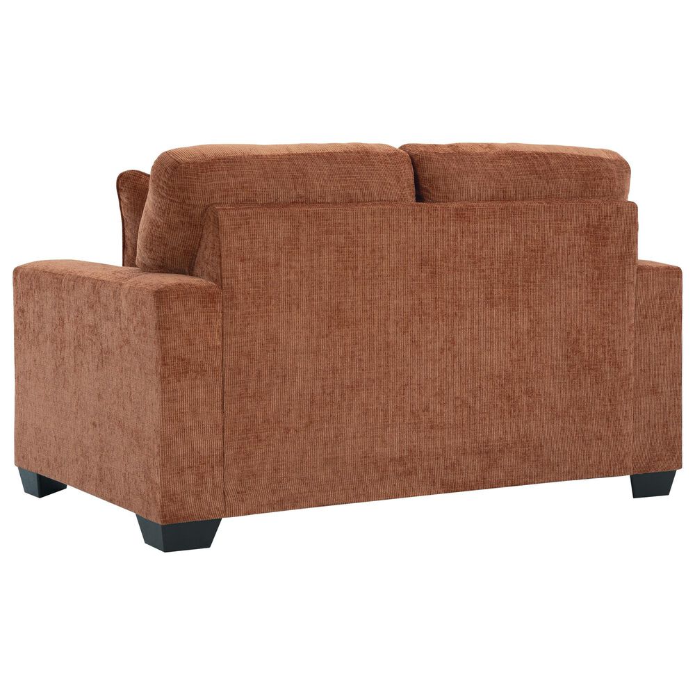 Ashley Aviemore Stationary Sofa and Loveseat Set in Spice, , large