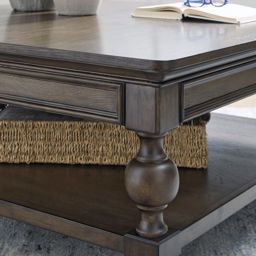 Ashley Veramond Coffee Table in Dark Brown, , large