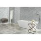 Dal-Tile Gamma Mystic 10"" X 15"" HERRING Natural Stone Mosaic Sheet, , large