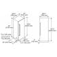 Bosch Benchmark 30" Benchmark Built-In Refrigerator - Panel Sold Separately, , large