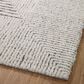 Loloi Levitt Shag 2"3" x 4" Ivory and Grey Area Rug, , large