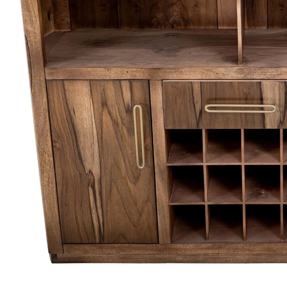 Fallridge Balam Home Bar in Brown, , large