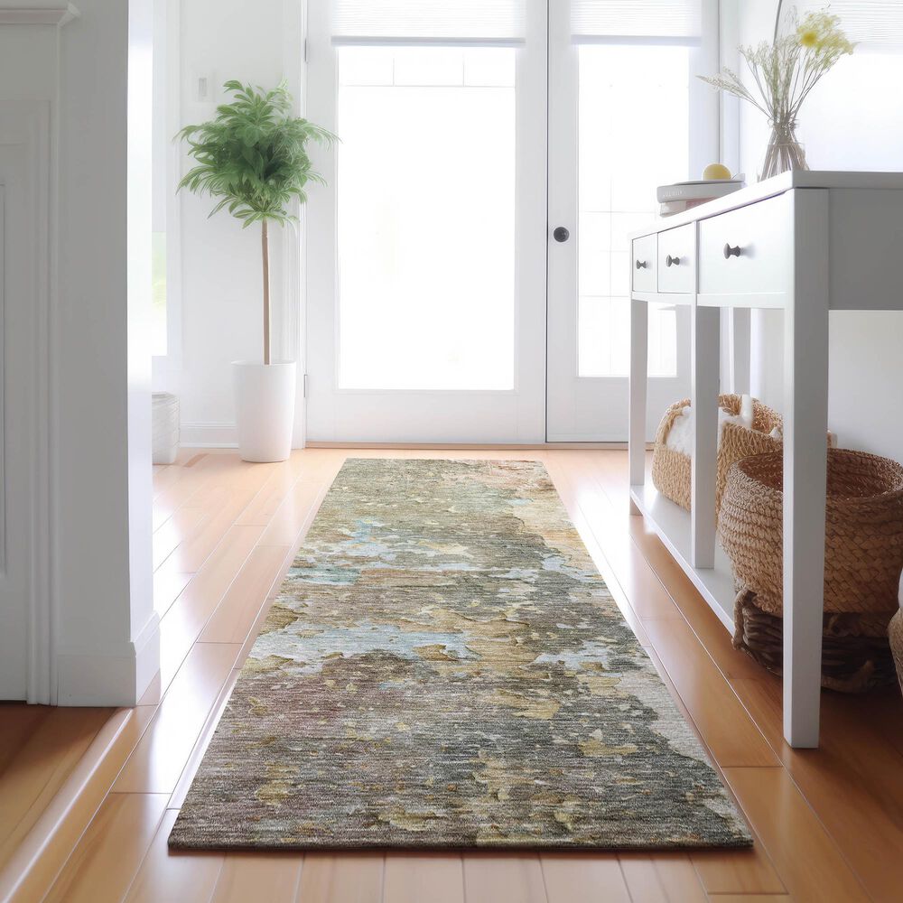Dalyn Rug Company Ravenna RN3 2&#39;3&quot; x 7&#39;6&quot; Brown Runner, , large