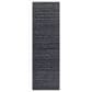 Surya Hickory 2"6" x 8" Charcoal, Black and Gray Runner, , large