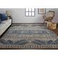Feizy Palomar 7"9" x 9"9" Blue Area Rug, , large