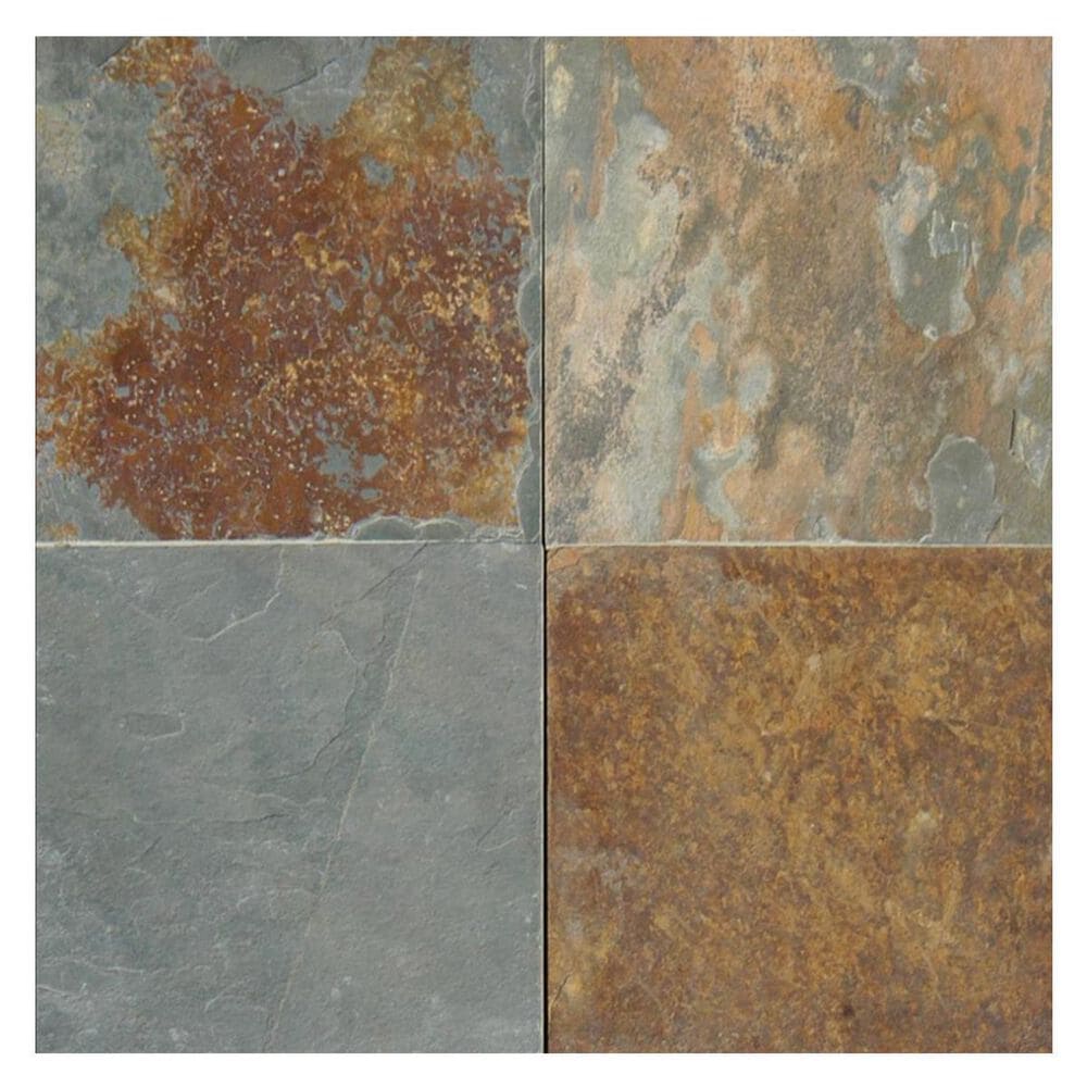 MS International SLATE California Gold 12" x 24" Natural Stone Tile, , large