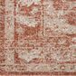 Loloi II Odette 11"2" x 15"7" Rust and Ivory Area Rug, , large