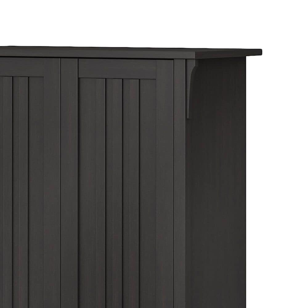 Bush Salinas Tall Storage in Vintage Black Nebraska Furniture