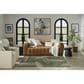Nourison Garden Oasis GOA02 Green and Ivory 5" x 7" Indoor/Outdoor Area Rug, , large