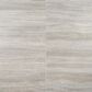 Soho Studio Zenit Grigio Chiaro Gray 12" x 24" Travertine Look Matte Porcelain Tile, , large