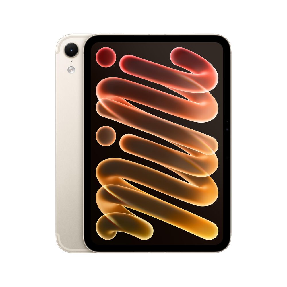 Apple iPad Mini | A20 Pro Chip | Wi-Fi + Cellular | 256GB | Nano-Texture Glass | Starlight (Latest Model) (Pre-Order), , large
