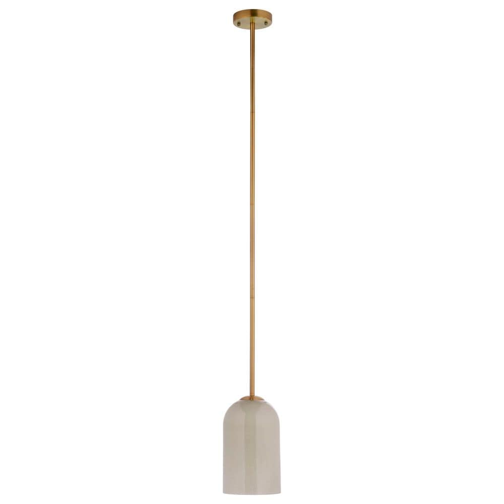 Jamie Young Direct Ship Colt 1-Light Pendant in Taupe, , large