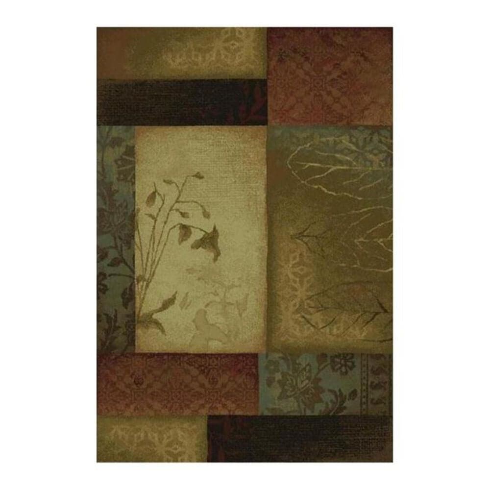 Oriental Weavers Hudson 40A 3"10" x 5"5" Multi-Color Area Rug, , large