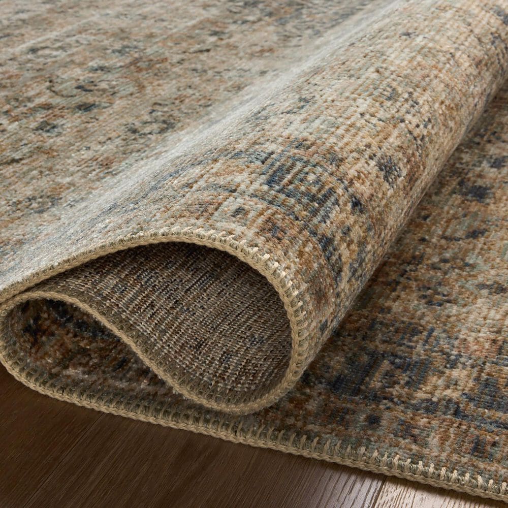 Loloi Heritage 10&#39; Square Sage and Navy Area Rug, , large