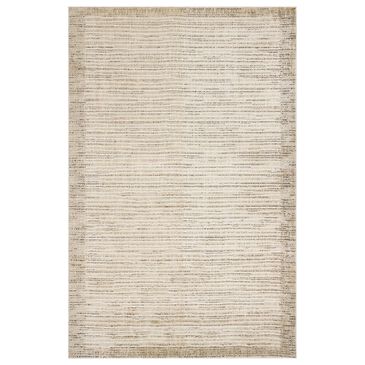 Loloi Bleecker Sand and Charcoal 4" x 6" Area Rug, , large