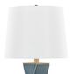 Grandview Gallery Curvo Square Table Lamp in Blue and Gold, , large