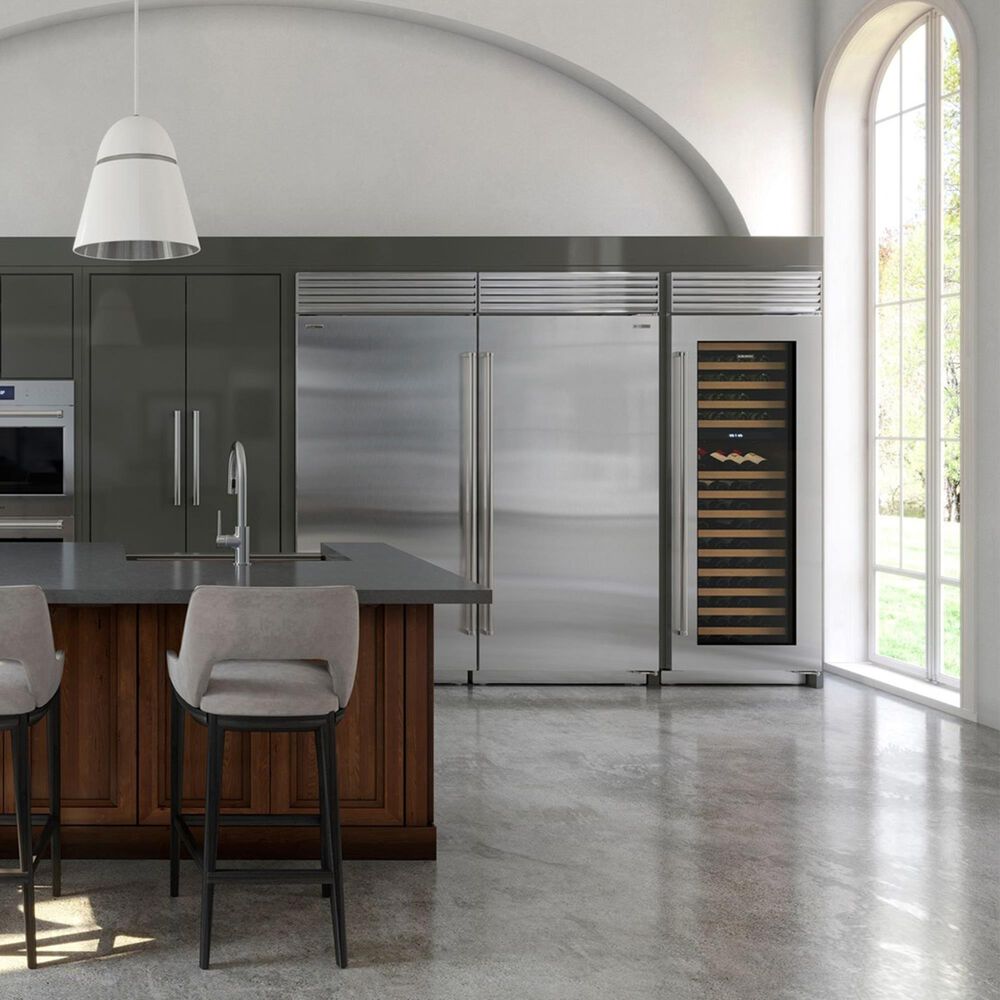 Sub Zero Classic 20.6 Cu. Ft. Built-In Freezer in Stainless Steel, , large