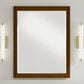 James Martin Bellshire 30" Rectangular Mirror in Honey Oak, , large