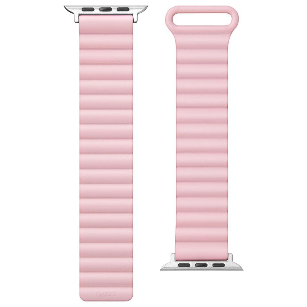 LAUT Watch Strap for 42/44/45/49mm Apple Watch Series 1-9, SE and ULTRA in Pink, , large