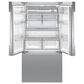 Bosch 20.8 Cu. Ft. 800 Series French Door Bottom Mount 36"" in Stainless Steel, , large
