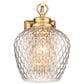 Golden Lighting Adeline 1-Light Wall Sconce in Modern Brushed Gold, , large