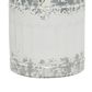 Maple and Jade 2-Piece Decorative Vase Set with Curved Handles in Galvanized White and Silver, , large