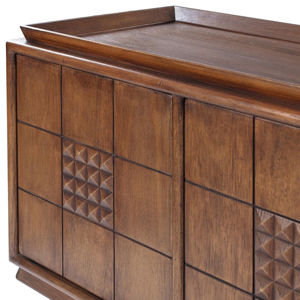 Four Hands Lyle Media Console in Rust, , large