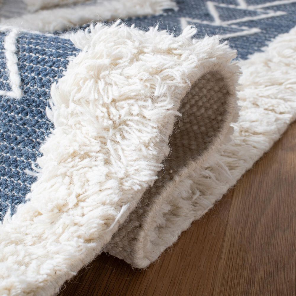 Safavieh Natura NAT679A 3&#39; x 5&#39; Ivory and Blue Area Rug, , large