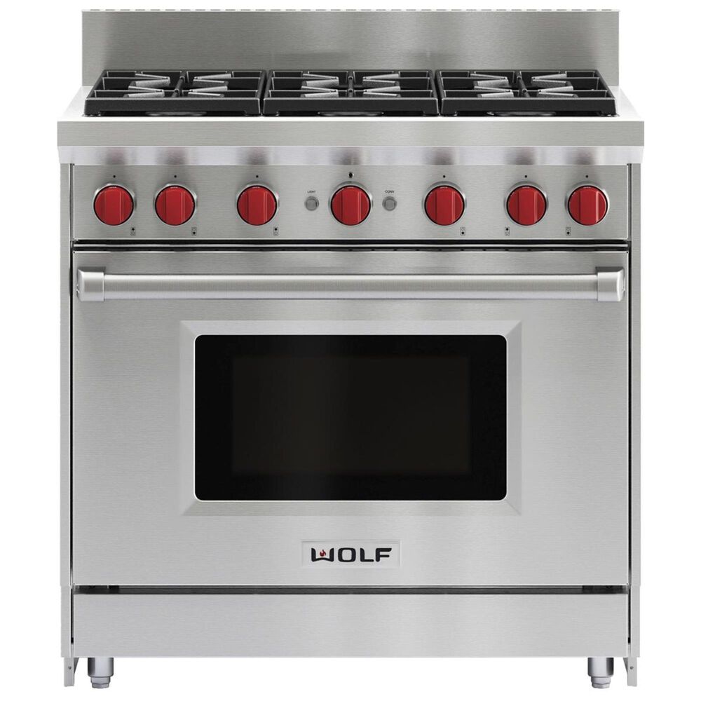 Wolf 6 Burner All Gas Range Liquid Propane, , large