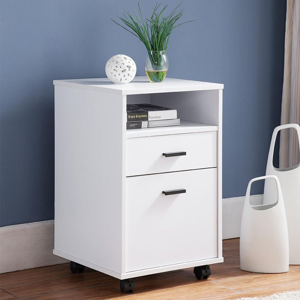 Global Movement File Cabinet in White, , large