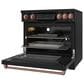 Thor Kitchen Gordon Ramsay 6 Cu. Ft. Professional Induction Range with Rose Gold Handle Kit in Stainless Steel, , large