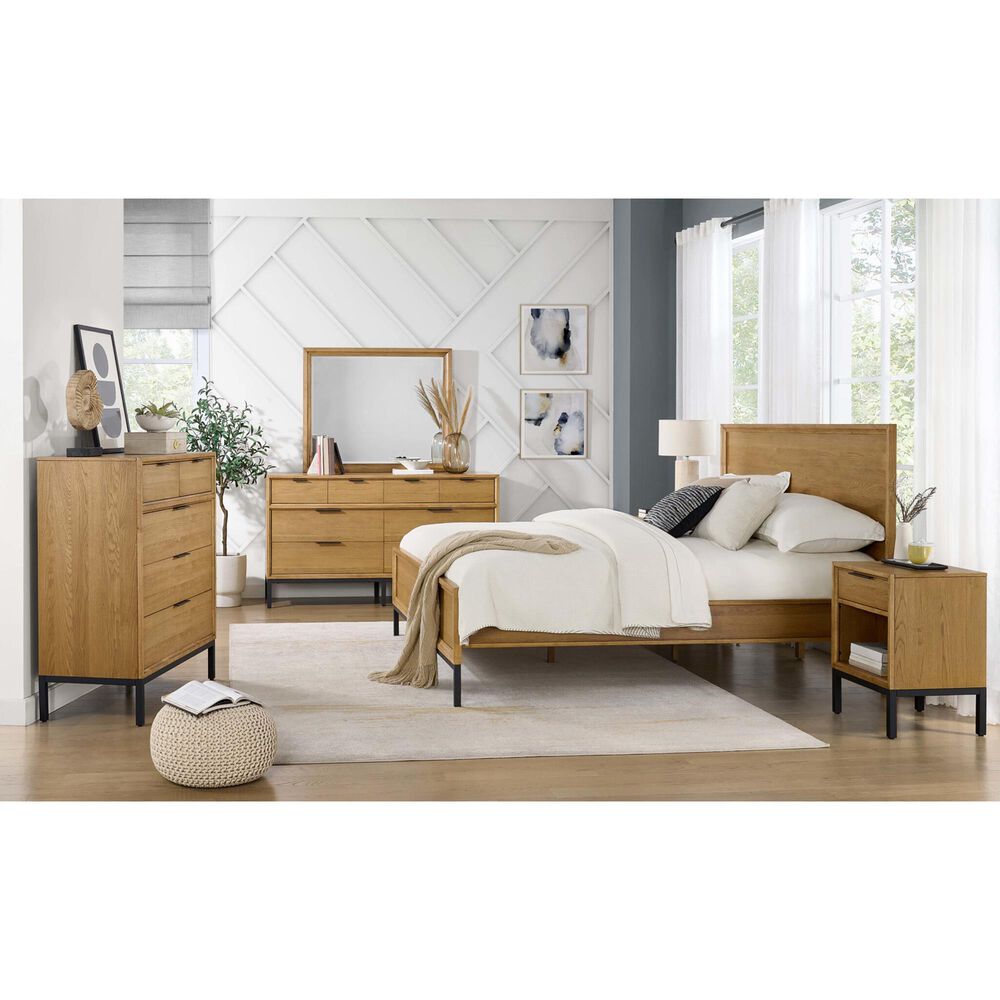 Hawthorne Furniture Newport 8-Drawer Dresser in Natural Oak, , large