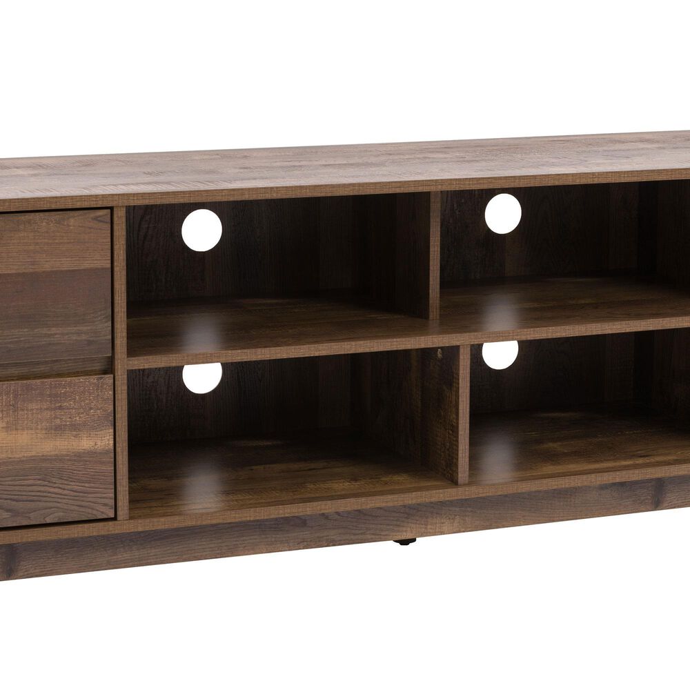 CorLiving Hollywood TV Stand in Brown, , large