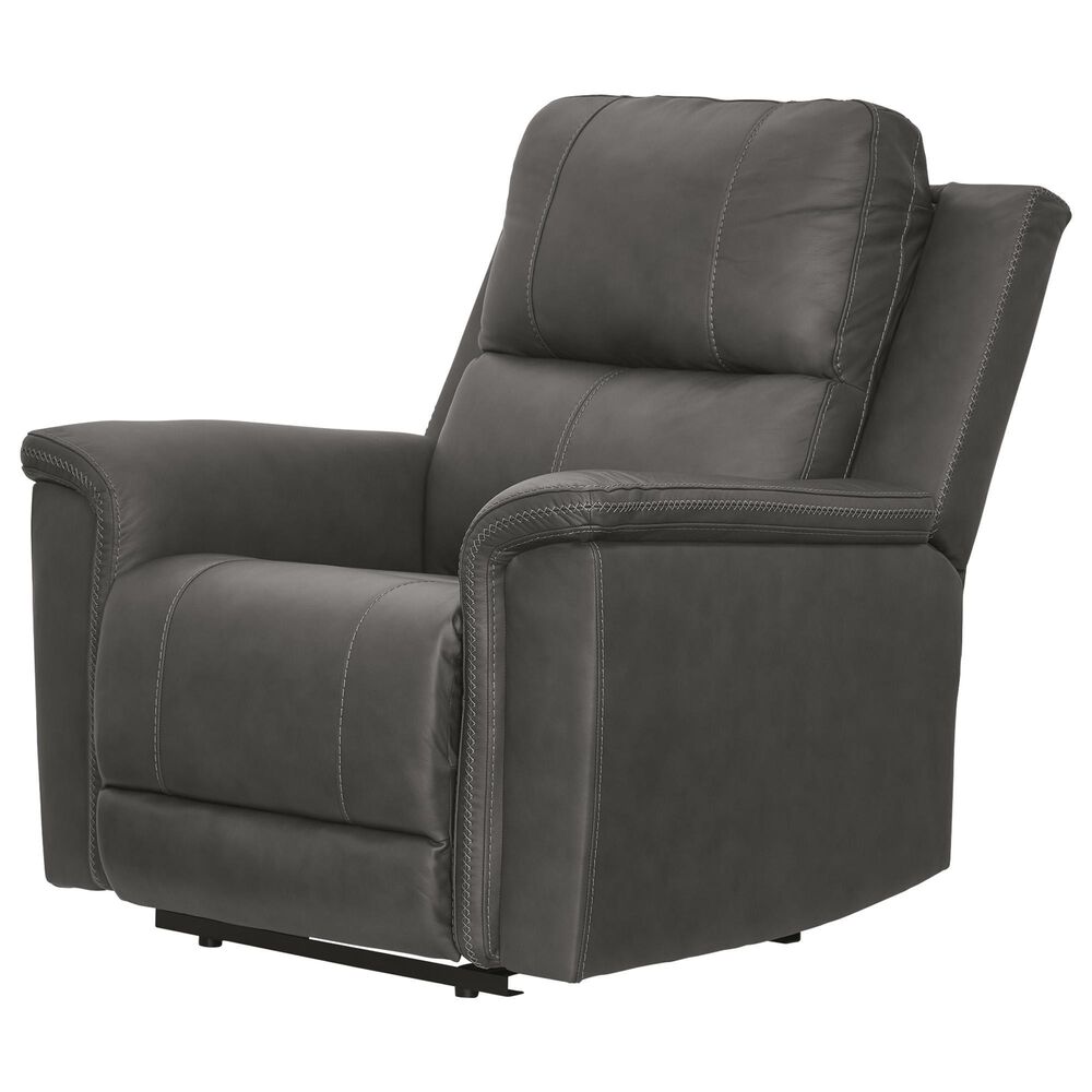 Ashley Bleckley Power Recliner with Adjustable Headrest in Anchor, , large