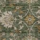 Dalyn Rug Company Silk Road Basil, Green, Beige, Copper, Gold and Gray 8" x 10" Area Rug, , large