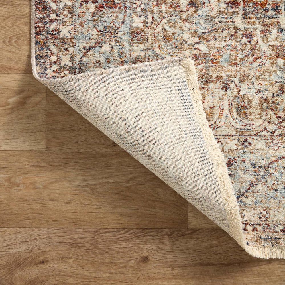 Loloi II Sorrento 2&#39;7&quot; x 8&#39; Natural and Multicolor Runner, , large