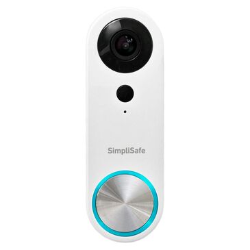SimpliSafe Pro Video Doorbell in White - Wired, , large