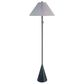 Classy Art Wholesalers Conical Oasis Floor Lamp in Matte Black, , large