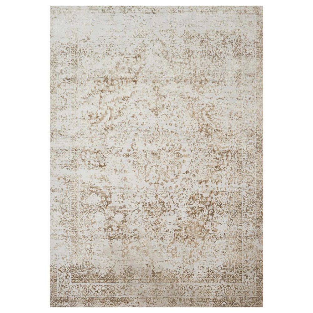 Loloi Patina PJ-03 9"6" x 13" Champagne and Light Grey Area Rug, , large