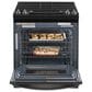 Whirlpool 5 Cu. Ft. Gas Range with Frozen Bake in Fingerprint Resistant Black Stainless Steel, , large