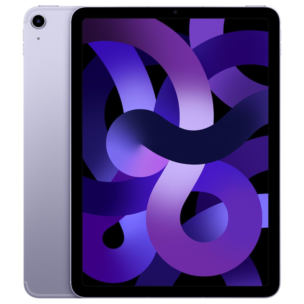 Apple 10.9" iPad Air (Latest Model) 256GB in Purple with AppleCare | Wi-Fi, , large