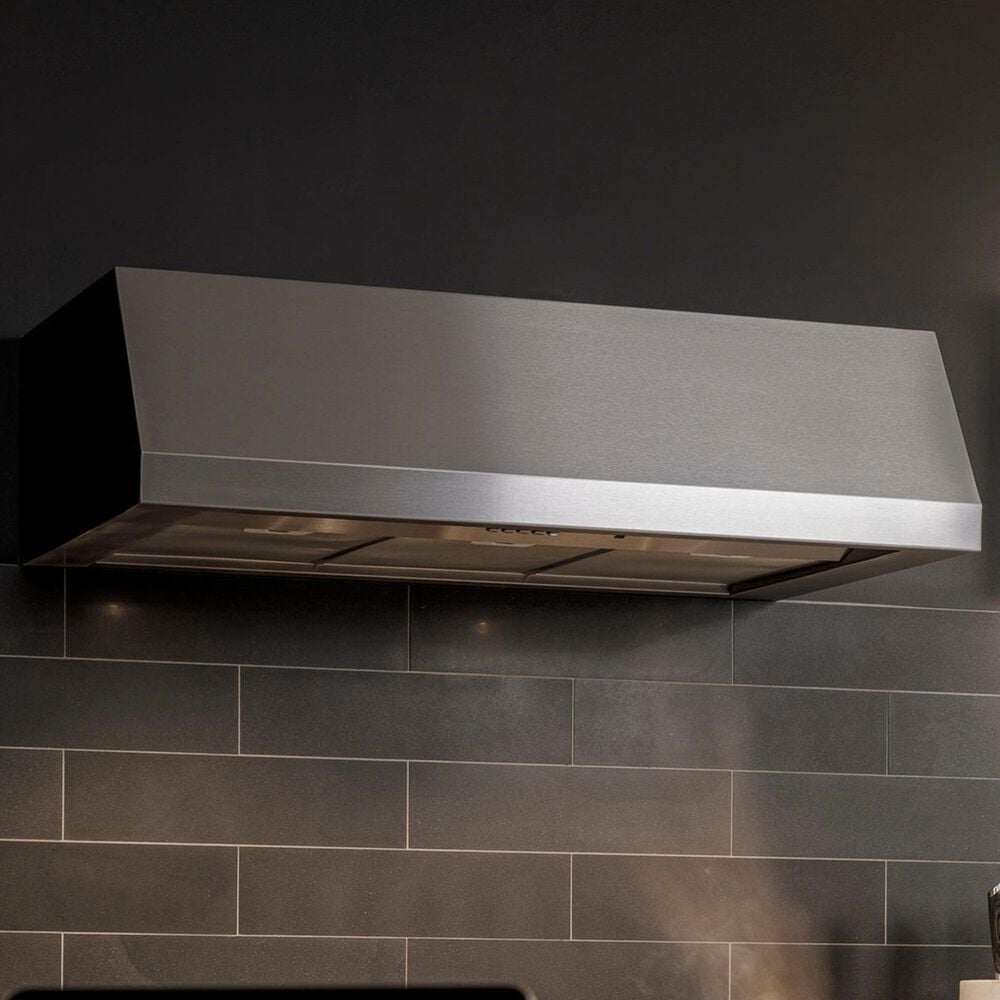 GE Profile 36&quot; Commercial Style Hood in Stainless Steel, , large
