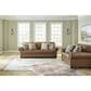 Ashley Carianna Stationary Sofa in Caramel, , large